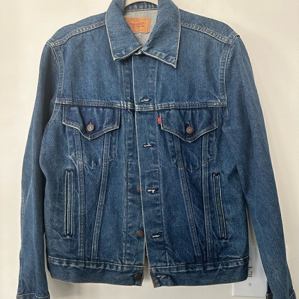Levi Strauss & Co Mens VTG Trucker Denim Jacket 40